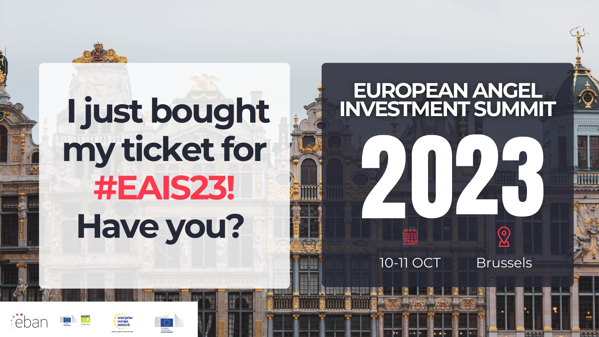 European Angel Investment Summit 2023 Ticket